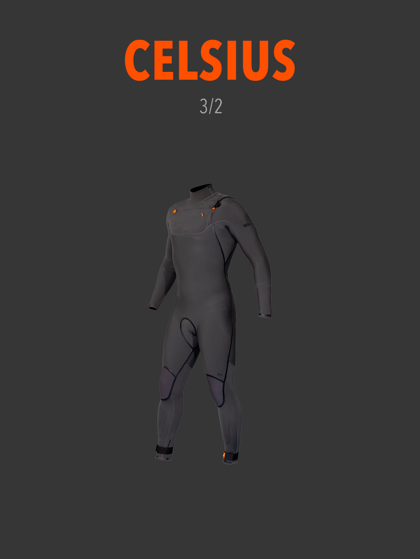 CELSIUS CHEST ZIP 3/2