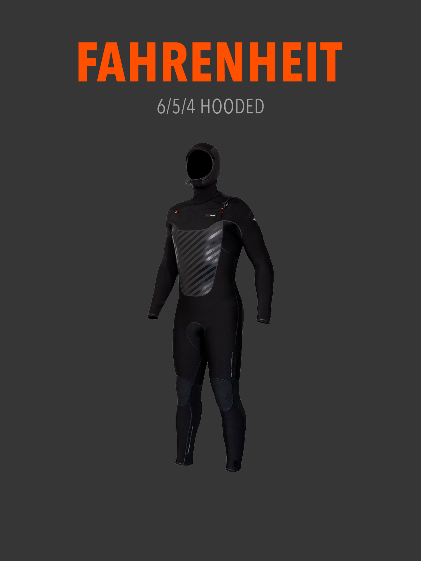 FAHRENHEIT CHEST ZIP HOODED 6/4