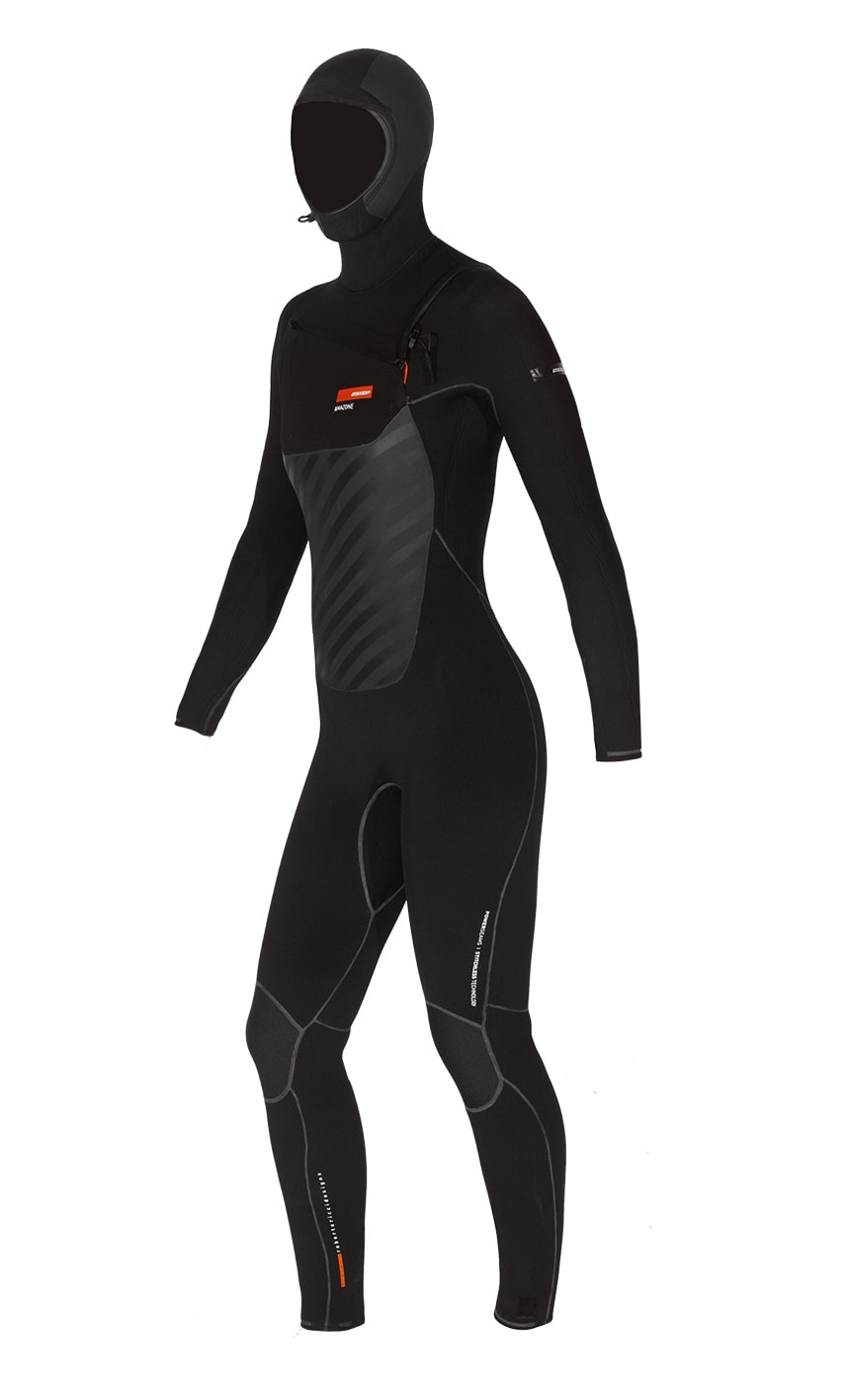 AMAZONE CHEST ZIP HOODED 6/4