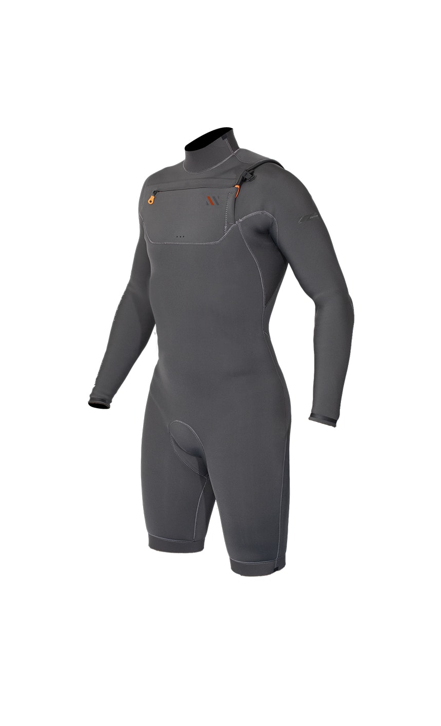 CELSIUS CHEST ZIP SHORTY LONG SLEEVE 3/2