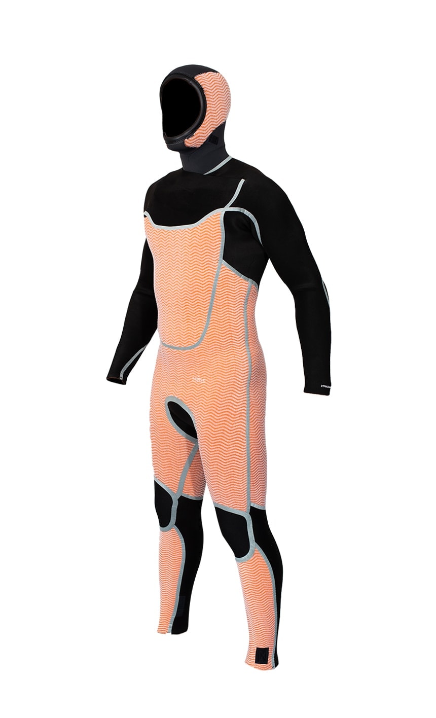 FAHRENHEIT CHEST ZIP HOODED 6/4