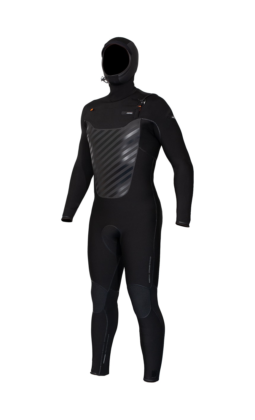 FAHRENHEIT CHEST ZIP HOODED 6/4