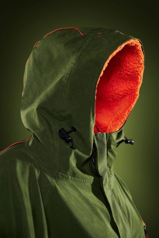 COPENHAGEN SURF SHOP RED PADDLE CO ORIGINAL PRO CHANGE ROBE EVO JAKKE (2022) PARKER GREEN (GRØN) (RØD) LANGÆRMET OUTDOOR DRYROBE