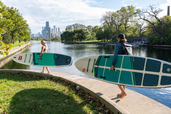 Copenhagen Surf Shop 2022 Red Paddle Co 12'0" COMPACT TOURING MSL Oppustelig Stand Up Paddle SUP iSUP Board , Taske, Titan 2 Pumpe, Hybrid Tough Paddle & Leash