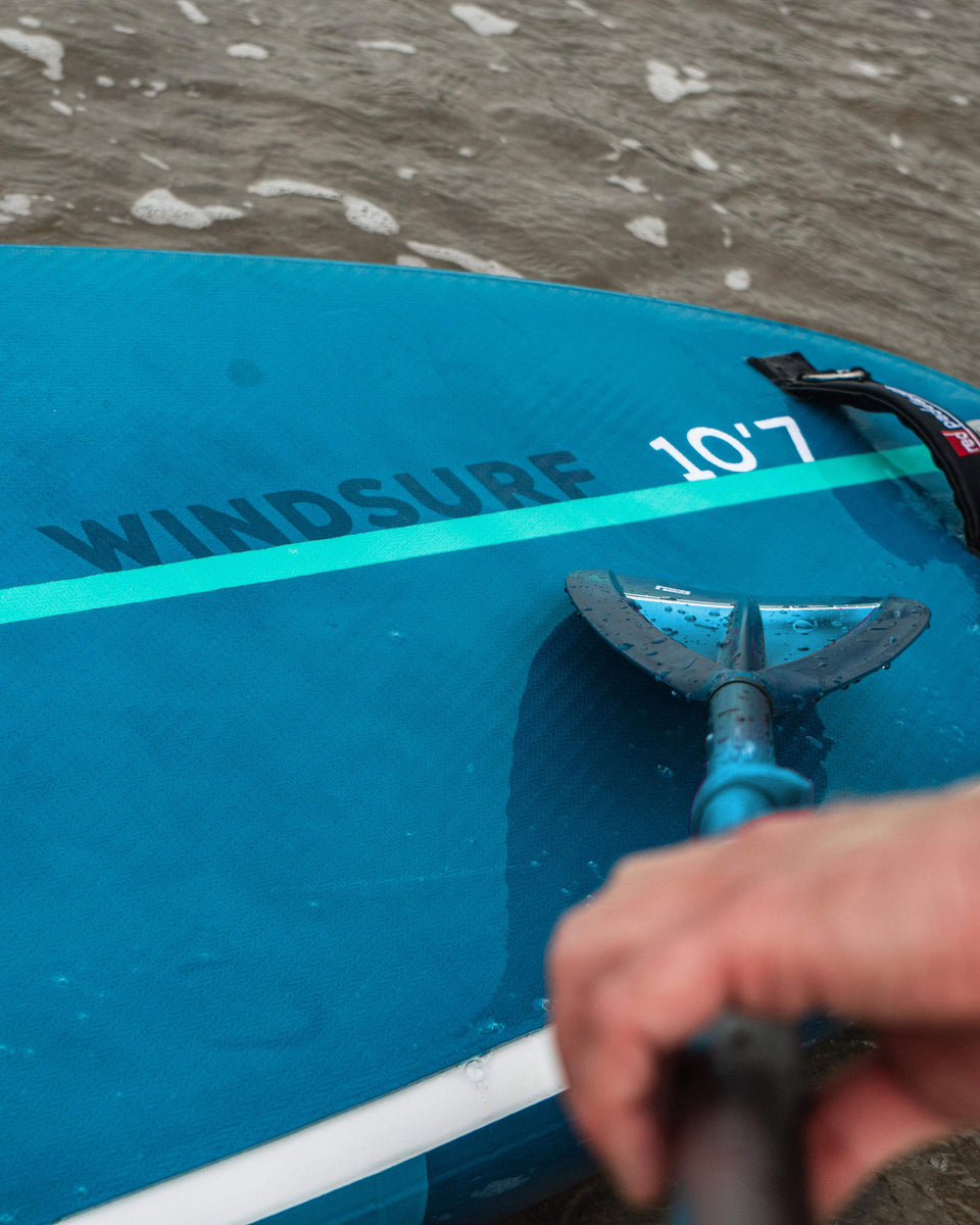 RED PADDLE CO HYBRID TOUGH (BLÅ) JUSTERBARE SUP PADDLE (2022)