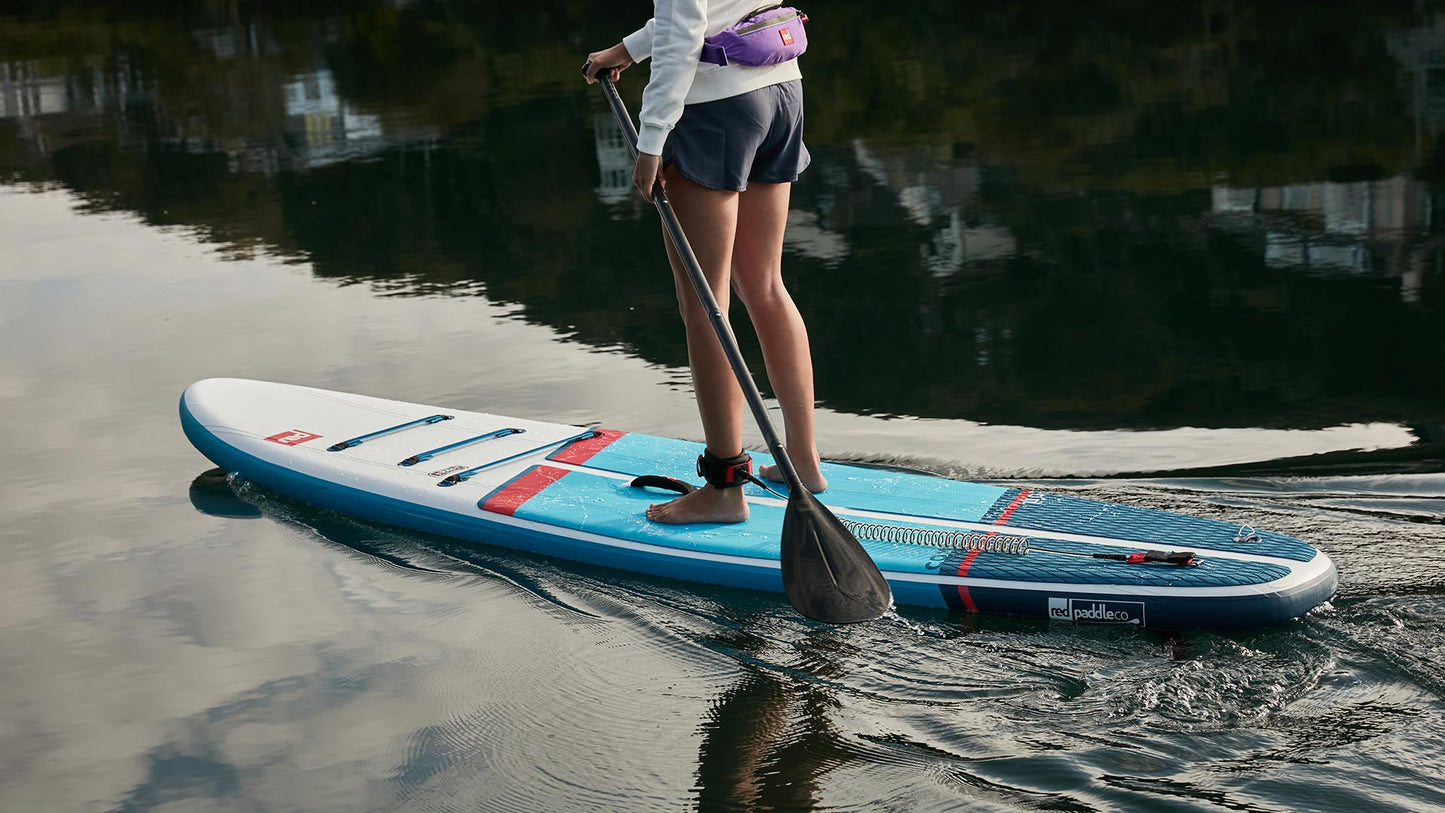 Copenhagen Surf Shop 2021 Red Paddle Co 11'0" COMPACT TOURING MSL Oppustelig Stand Up Paddle SUP iSUP Board , Taske, Titan 2 Pumpe, Carbon 50 Nylon Paddle & Leash