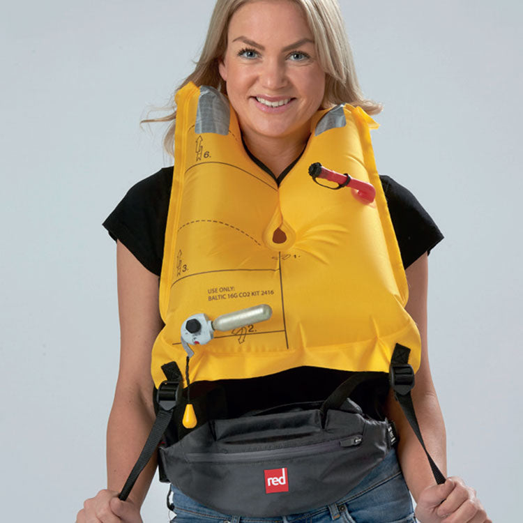 RED PADDLE CO ORIGINAL REDNINGSBÆLTE - SELVOPPUSTELIG REDNINGSVEST (PFD) AIRBELT